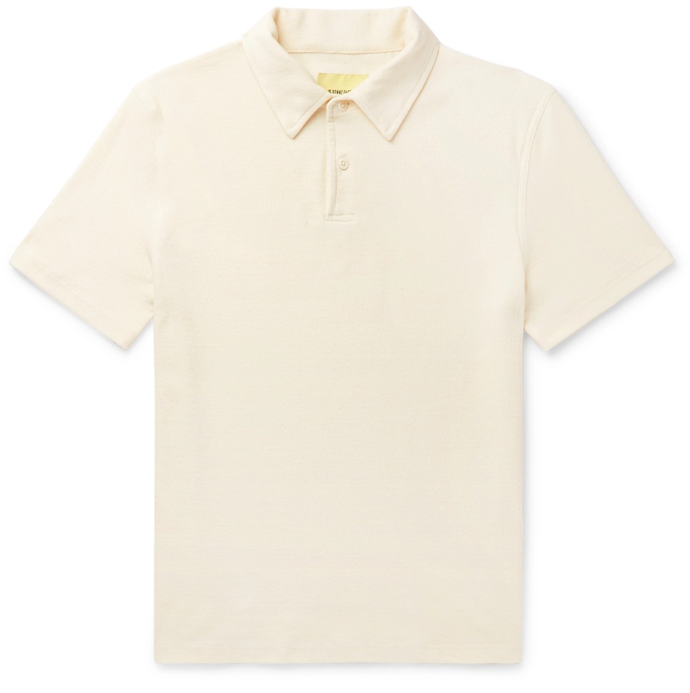 De Bonne Facture Terrycloth Polo Shirt