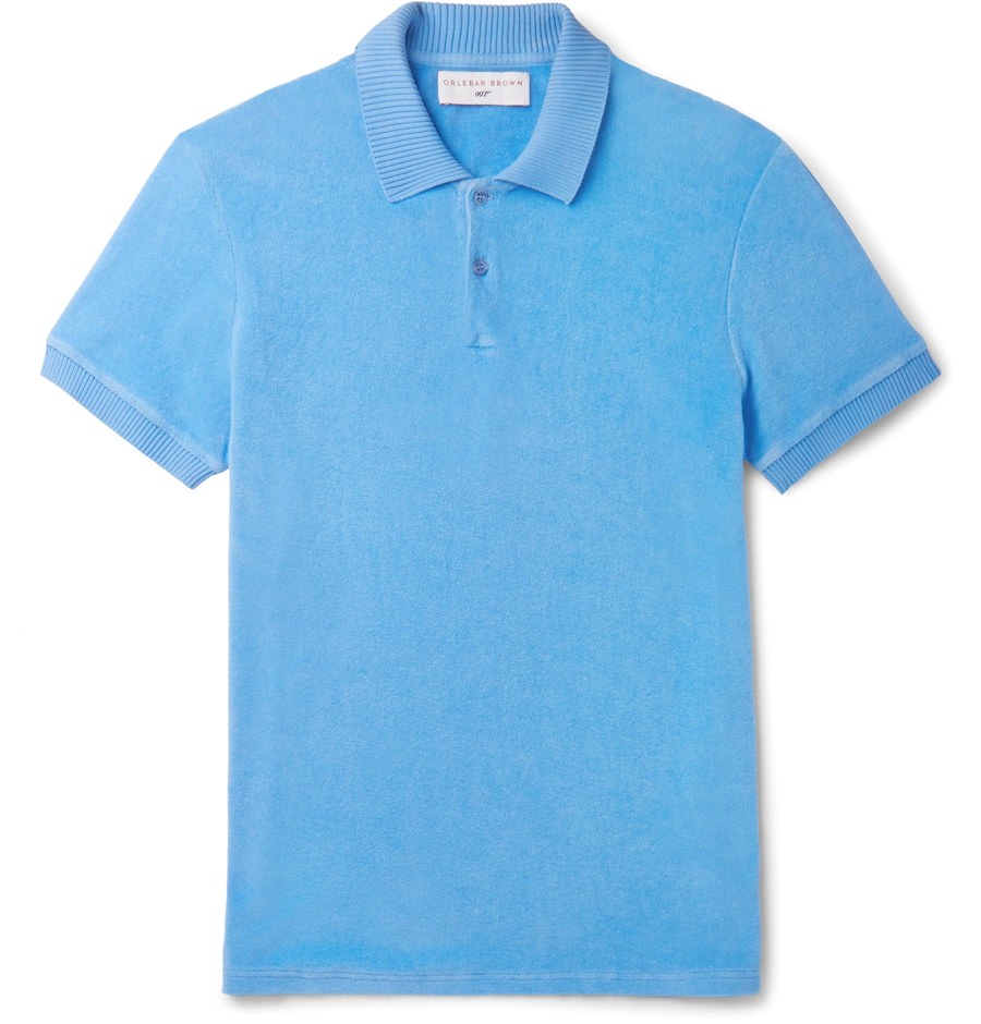 Orlebar Brown Terrycloth Polo Shirt