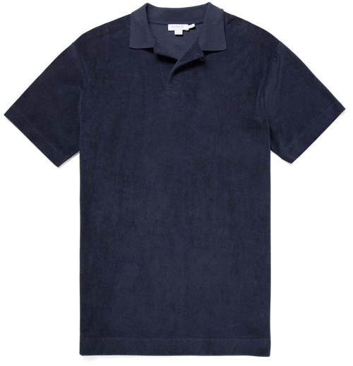 Sunspel Terrycloth Polo Shirt