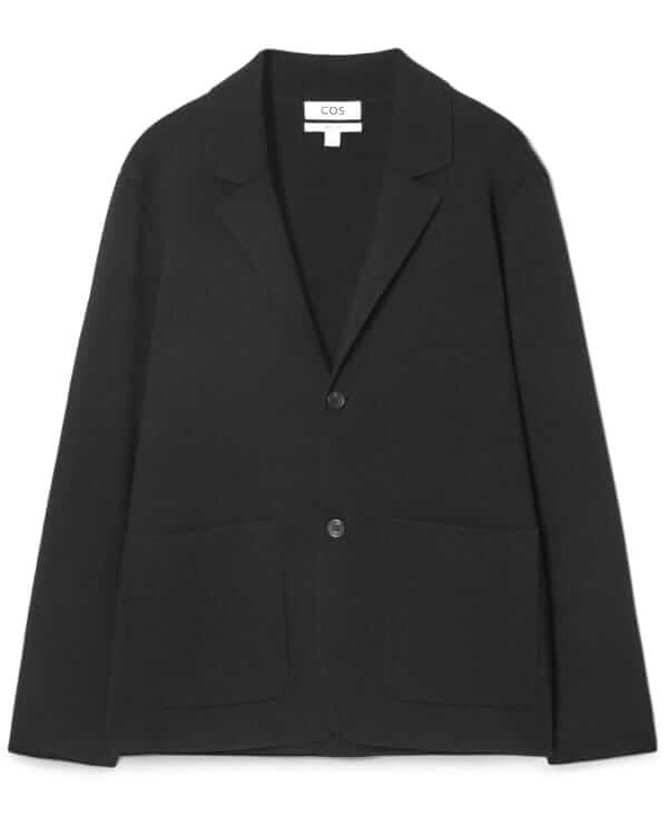 COS Knit merino wool blazer