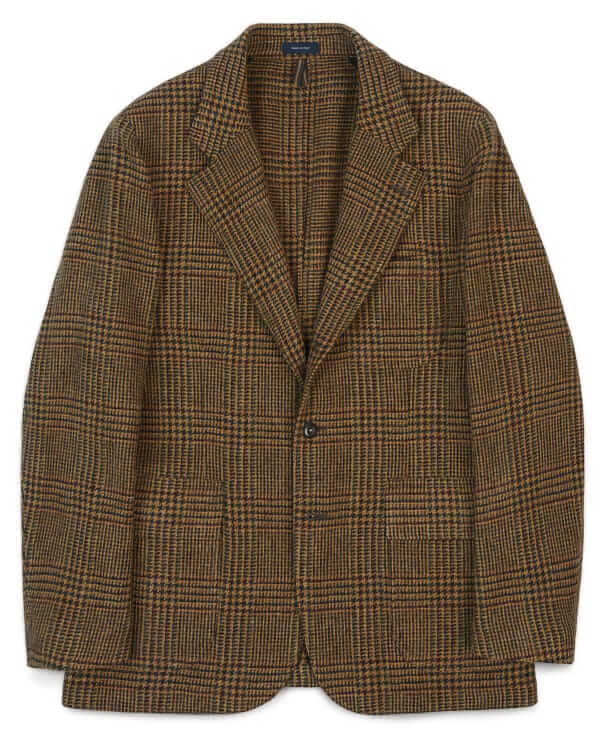 Drake's Prince of Wales tweed blazer