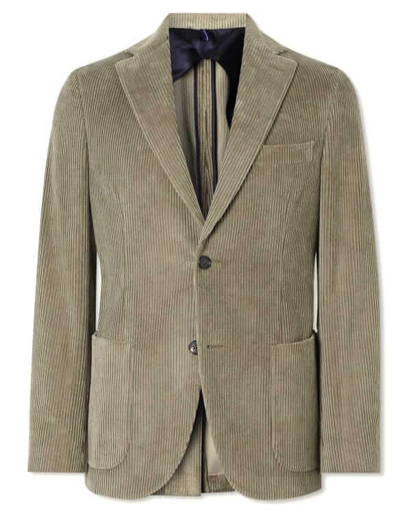 Incotex Cotton corduroy jacket