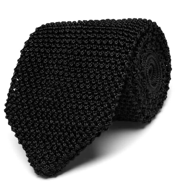 suitsupply silk knit tie