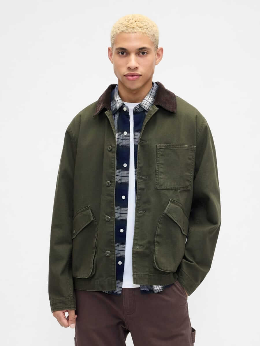 gap relaxed barn jacket