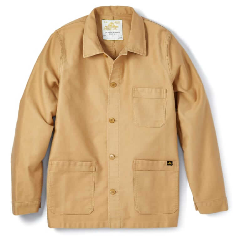 le mont st michel french moleskin work jacket