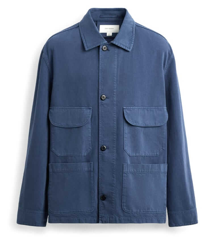 zara washed work jacket