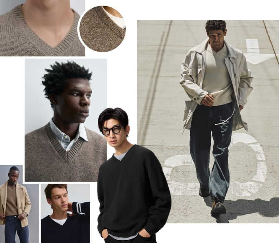 Best men's v-neck sweaters in 2025