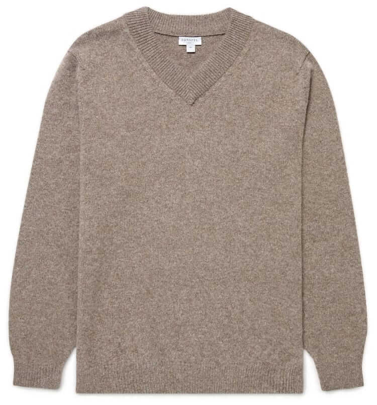 sunspel lambswool sweater