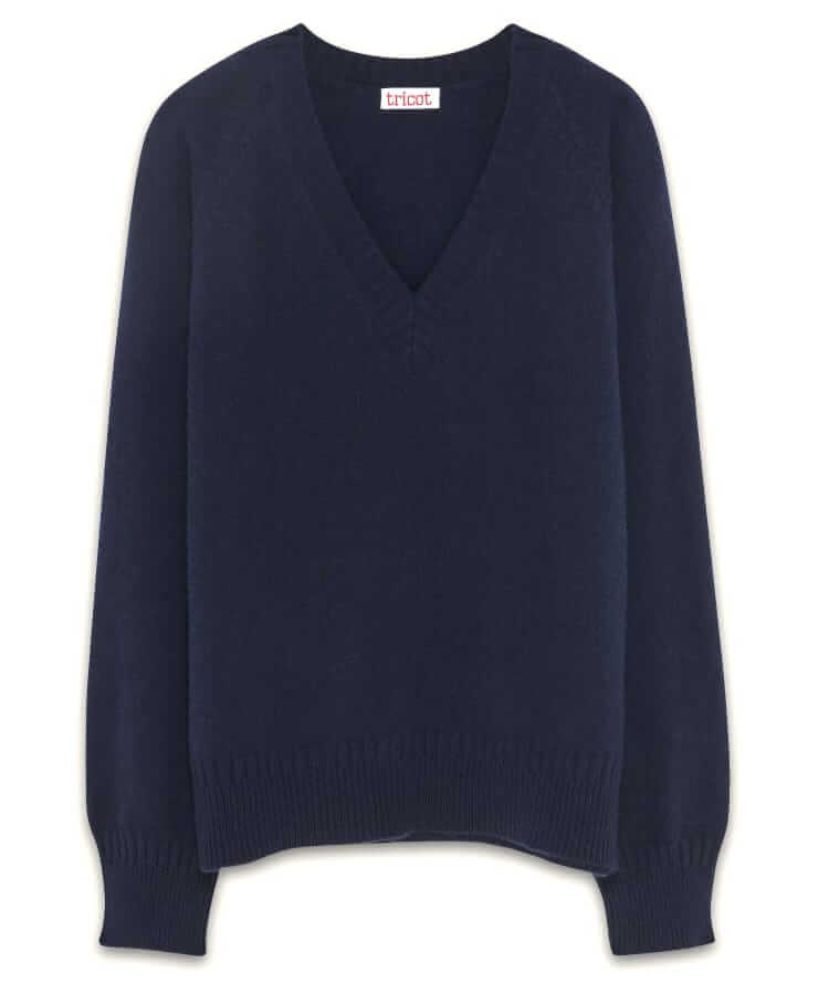 tricot cashmere sweater