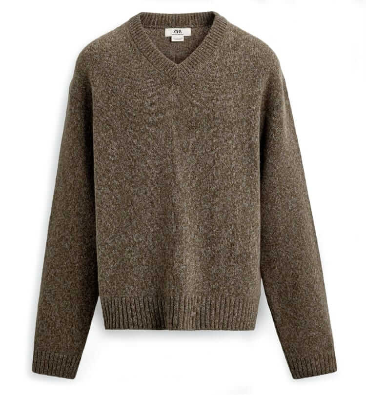 zara wool blend sweater