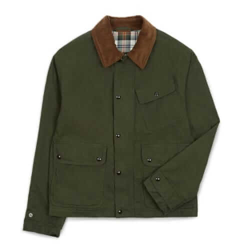 Drake's Waxed cotton wader jacket