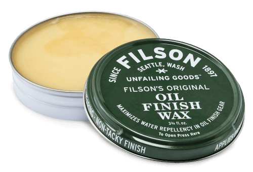 Filson oil finish hotsell wax on boots