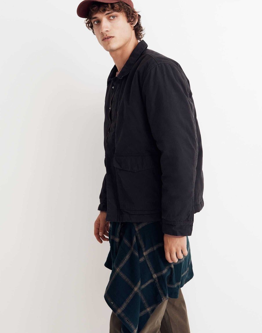 Madewell Waxed Cotton Work Jacket