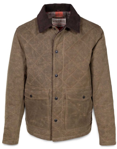 Schott NYC Waxed Cotton Hunting Jacket