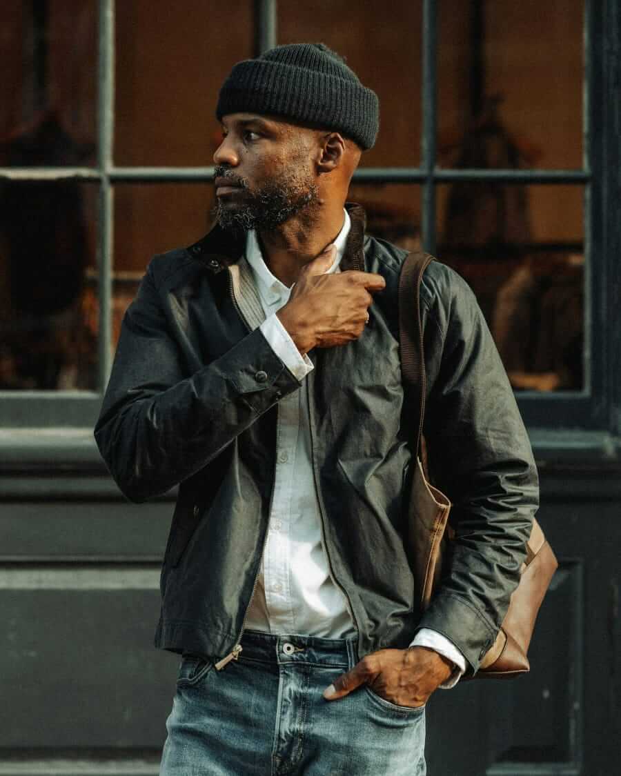 Best men's waxed jackets at huckberry