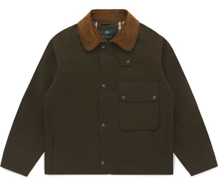 knickerbocker bay waxed cotton and nylon jacket