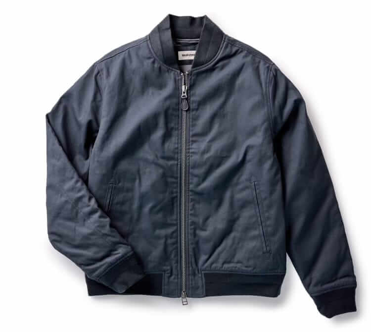 taylor stitch insulated bomber jacket