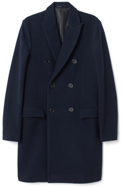 H&M Felted Wool Double-Breasted Coat