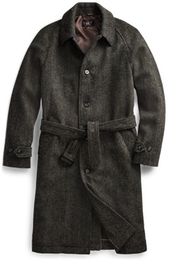 RRL Harris Tweed Overcoat