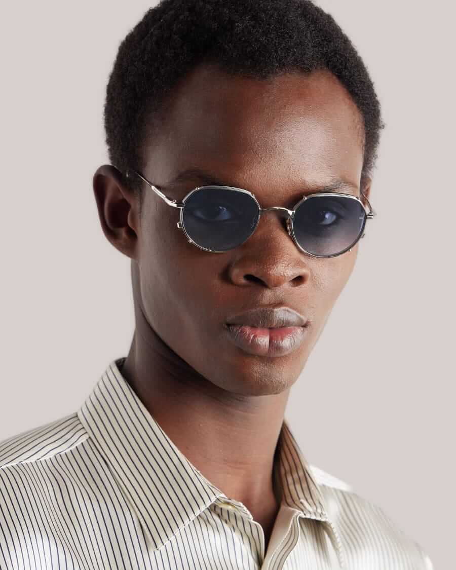 jacques marie hartana round sunglasses