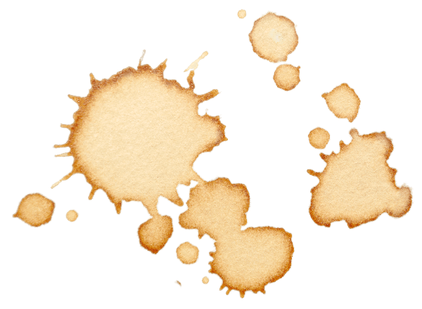 Coffee stain