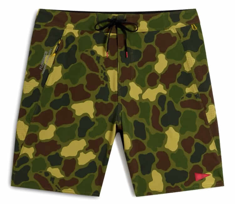 Cordura Airtex camo boardshort