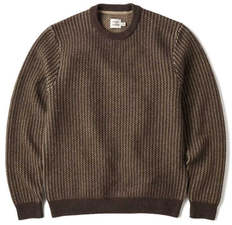 flint and tinder nordic wool crewneck sweater