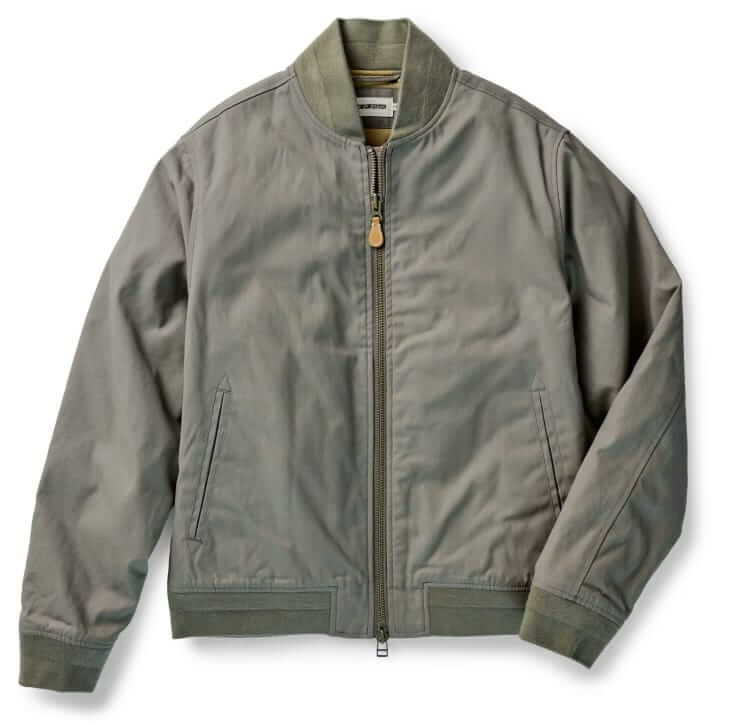 taylor stitch waxed cotton bomber