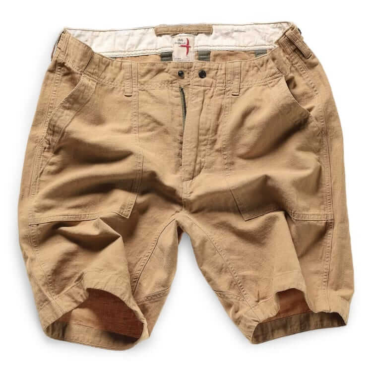 relwen cotton-linen supply short