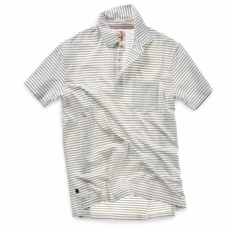 relwen jersey stripe polo