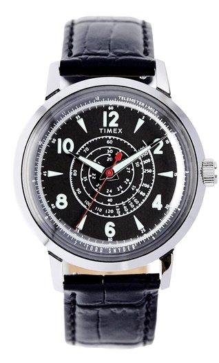 Todd Snyder x Timex Beekman with Curlicue Tachymeter