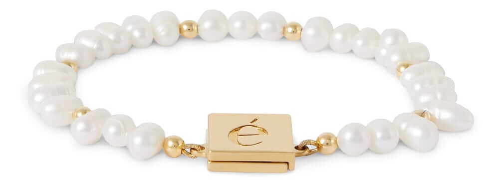eliou Gold and Pearl Bracelet