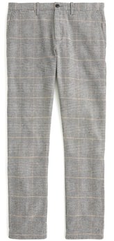 J.Crew Brushed Cotton 484 Plaid Pants