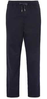 Mr P. Brushed Twill Drawstring Trousers