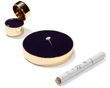 Couple luxury brass proposal kit