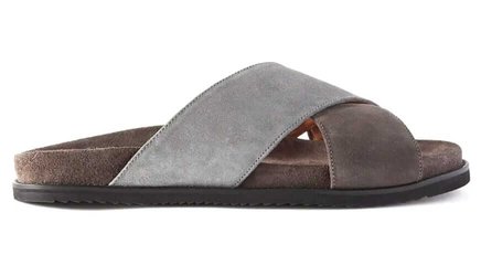 Mr P. David Regenerated Suede Sandals