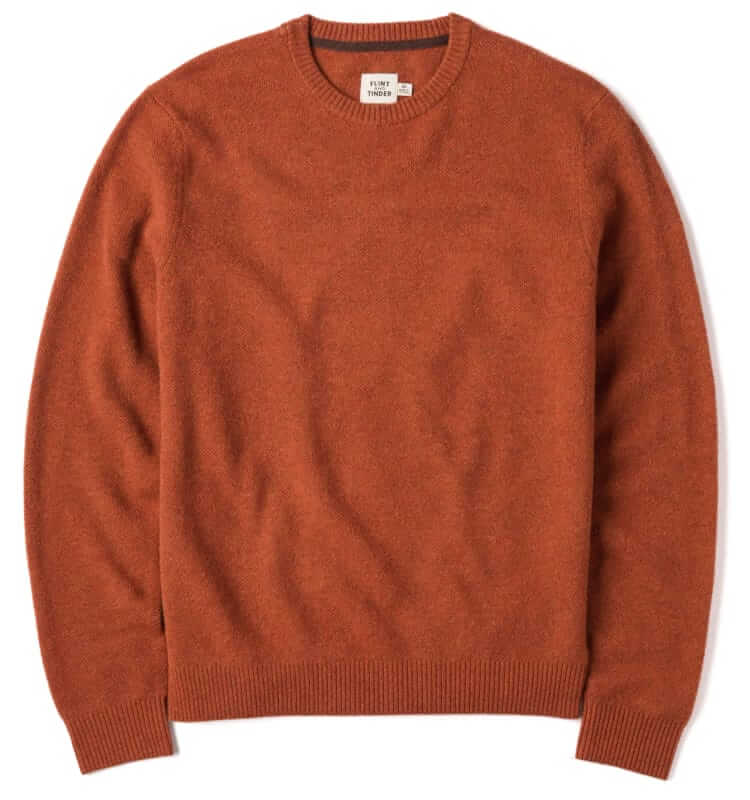 flint and tinder fine merino crewneck sweater