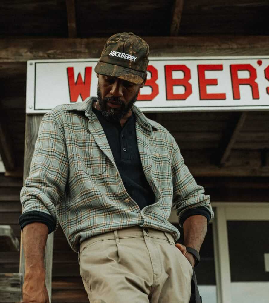 flint and tinder flannel crossback workshirt