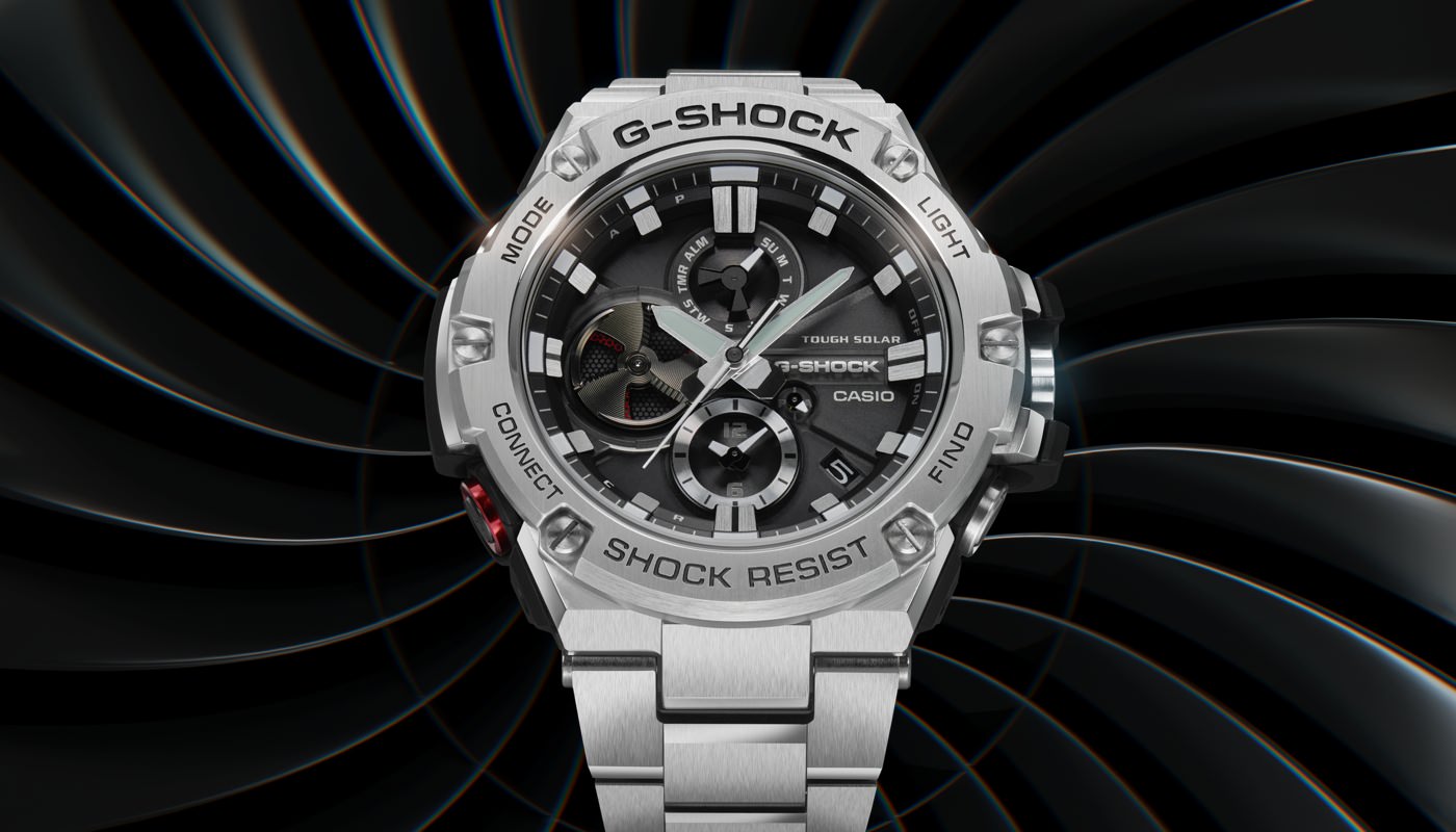 The G-SHOCK G-STEEL GSTB100D-1A Watch