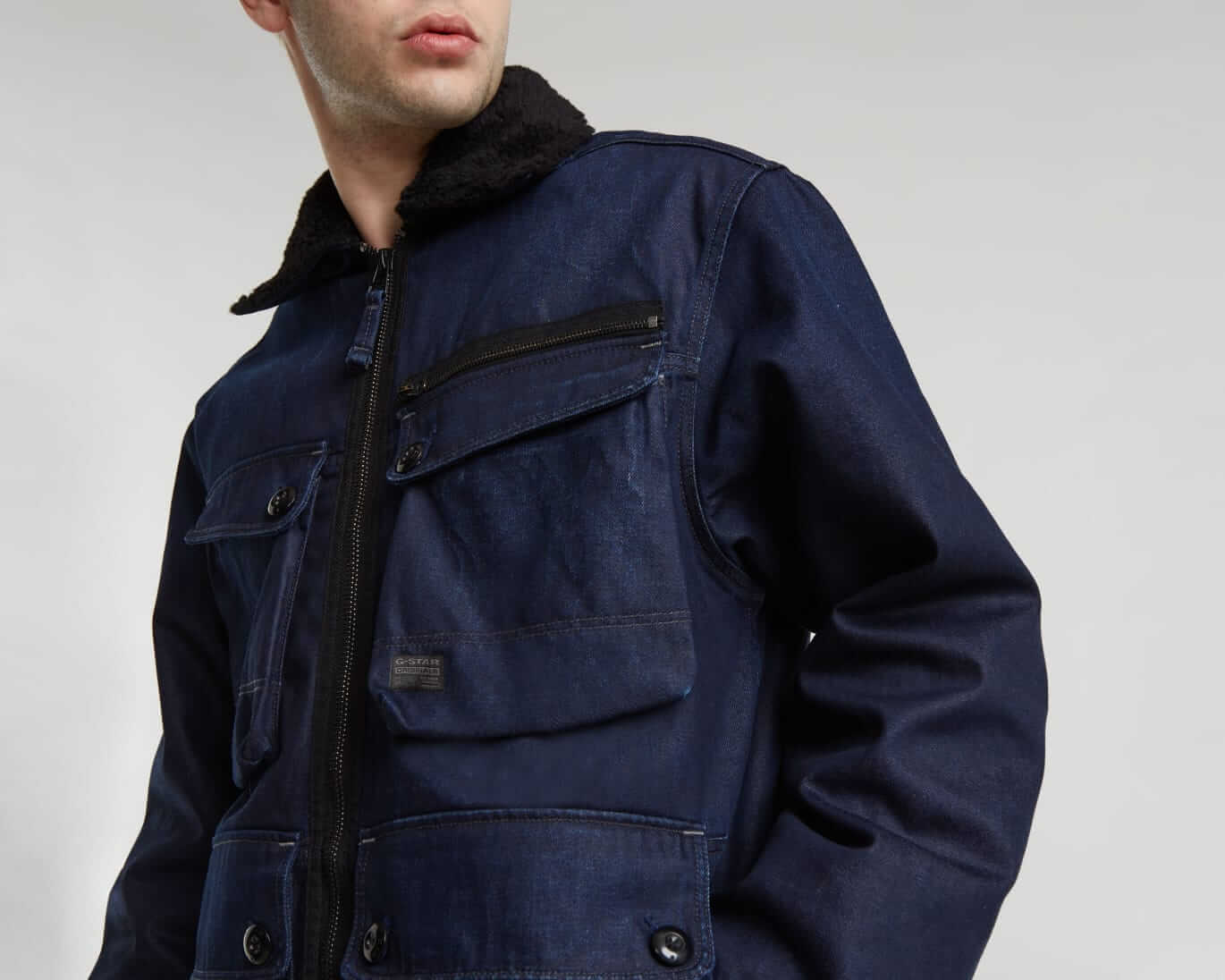 G-Star RAW Utility sherpa jacket