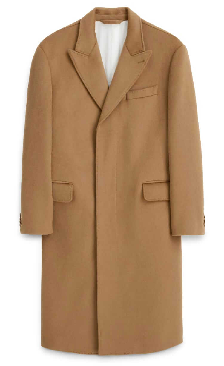 Alex Mill Wool peak-lapel coat