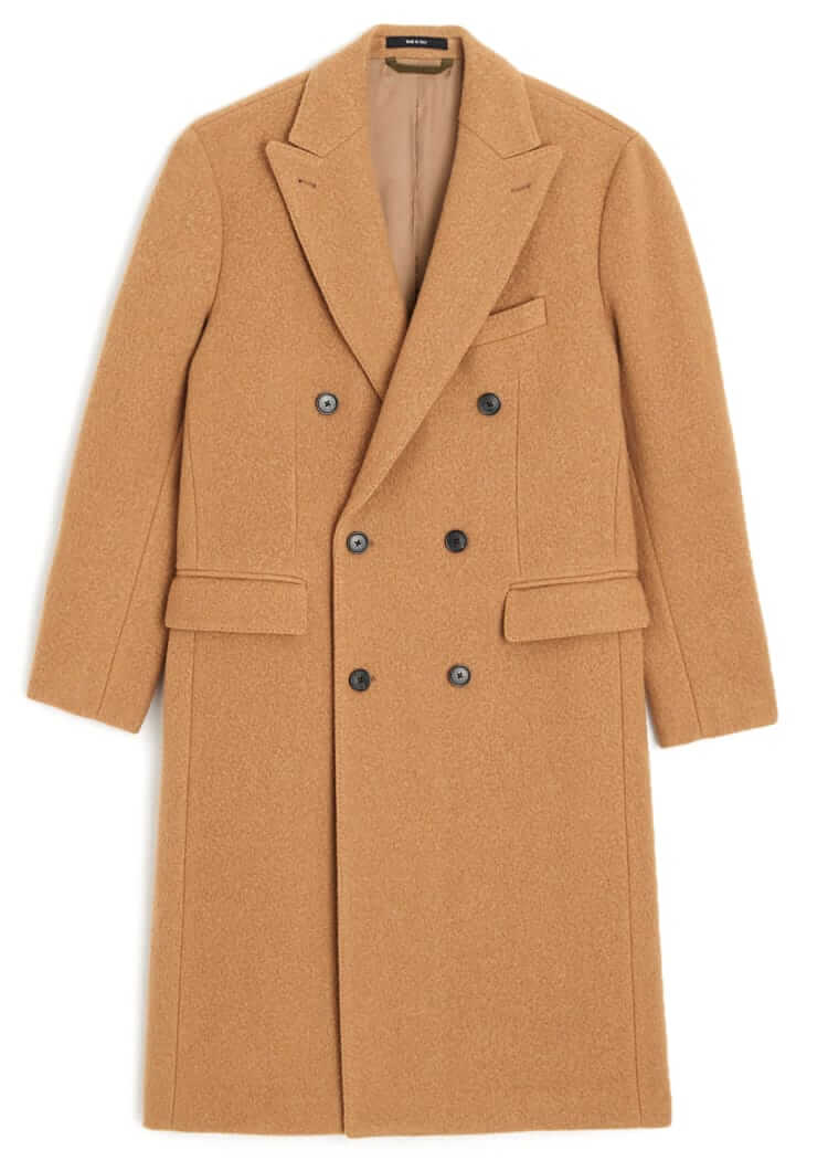 Todd Snyder Italian wool camel coat
