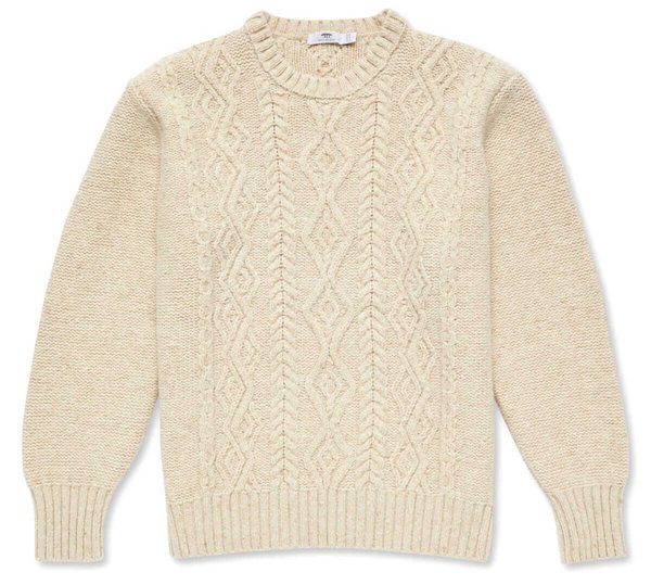 Inis Meain Cashmere Aran Sweater