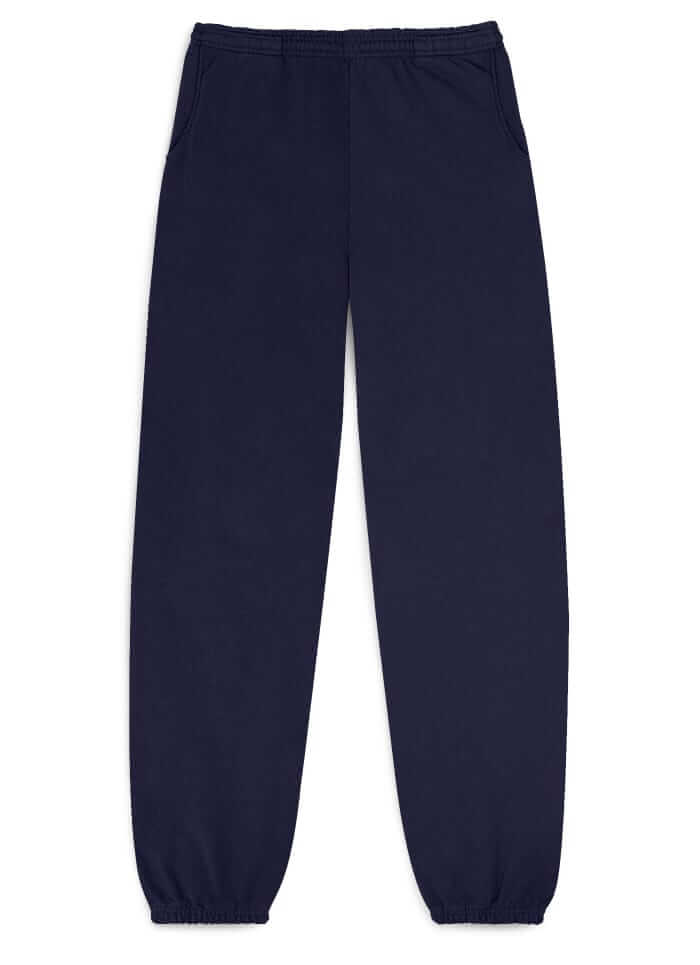 36 Wholesale Men's Lightweight Fleece Sweatpants In Navy Mrl Size S