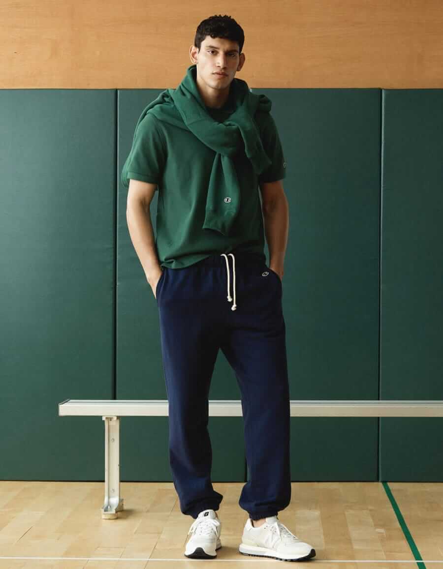 Todd Snyder x Champion relaxed navy sweatpants