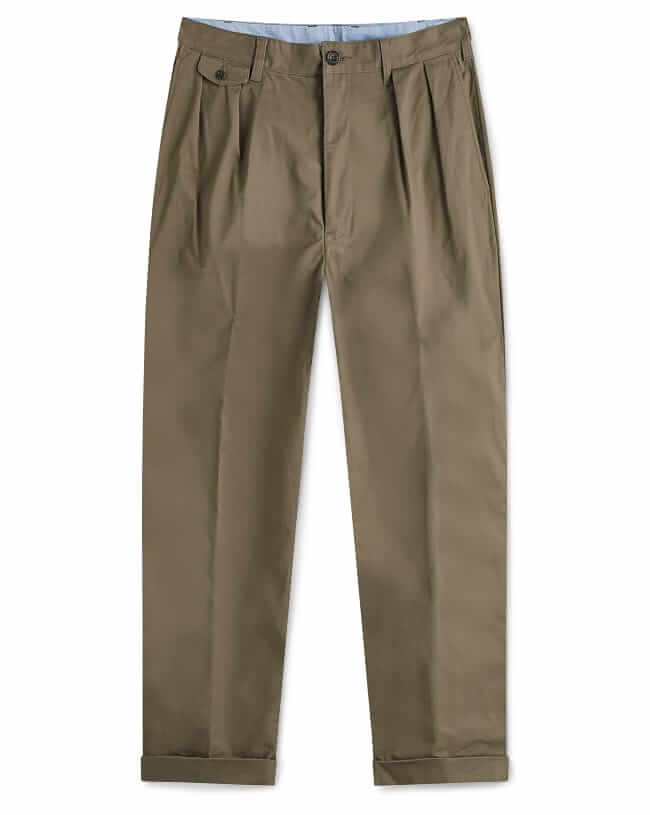 Beams Plus 2 pleat chino