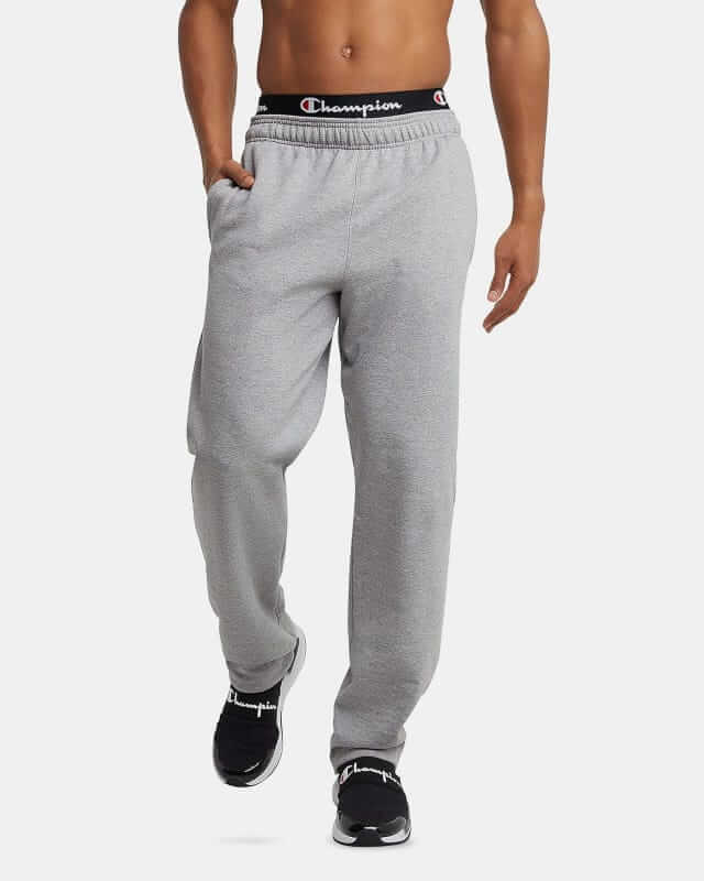 Champion powerblend open-bottom sweatpant