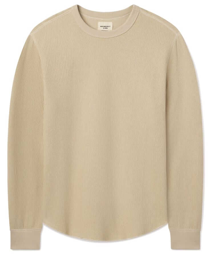 buck mason waffle thermal tee