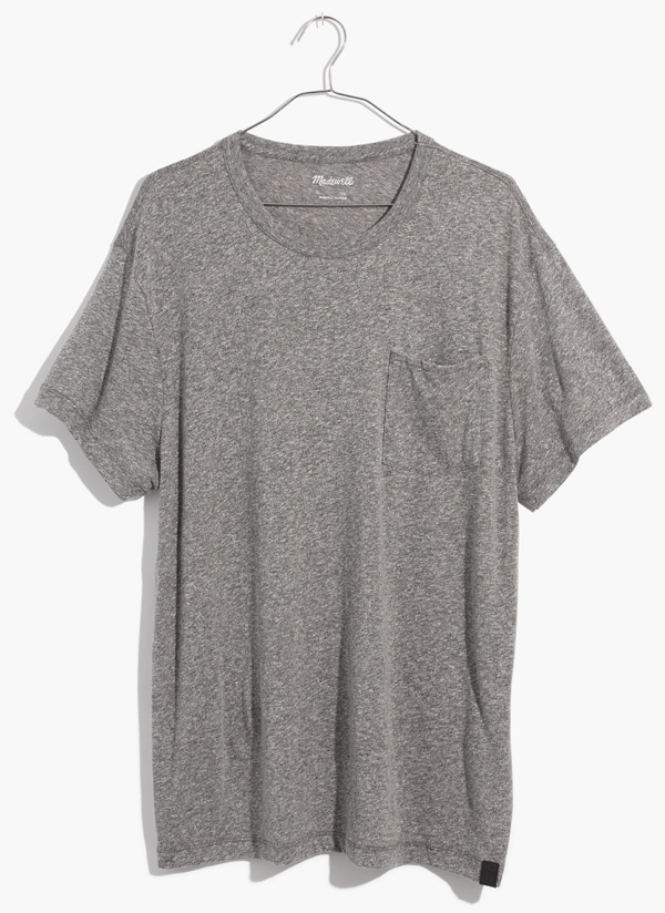 Madewell Tri-Blend Pocket T-Shirt