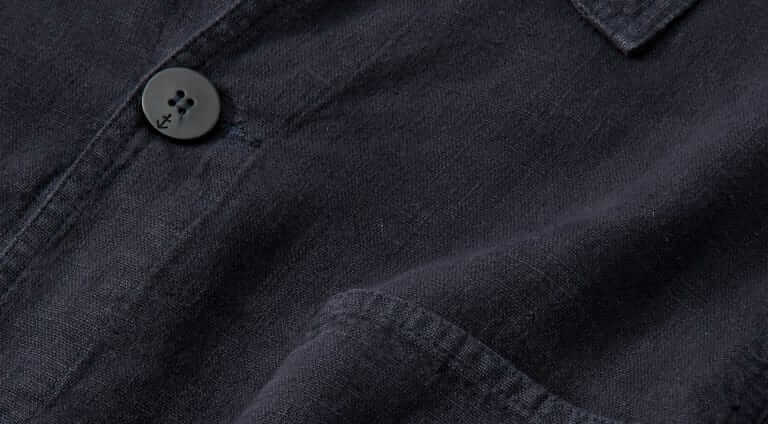 Men's all-navy outfit